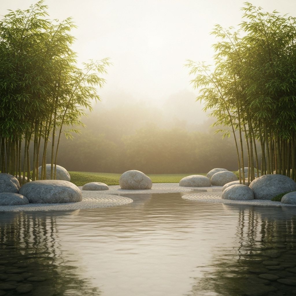 Peaceful therapy setting